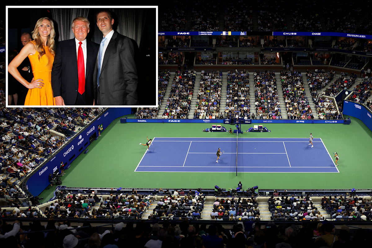 Lara Trump recalls meeting Donald for the first time at the US Open - AOL