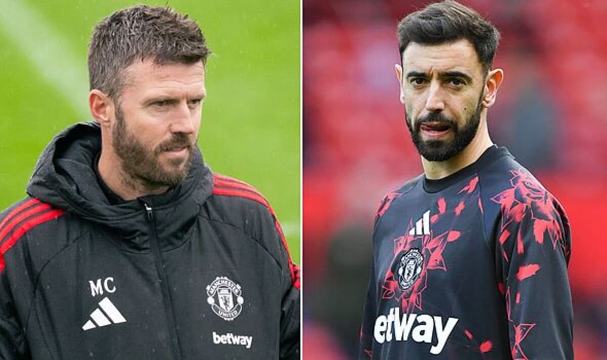 Michael Carrick holds clear-the-air talks at Man Utd as 'Bruno Fernandes agreement struck'