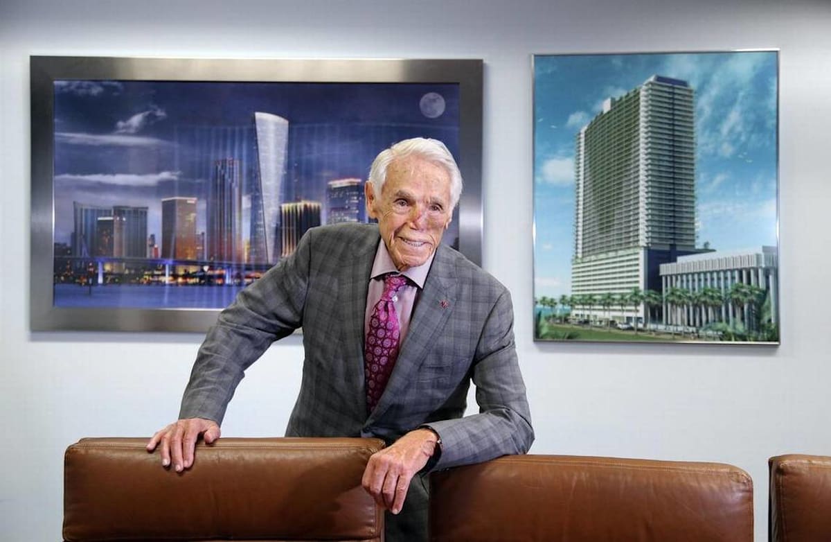 Tibor Hollo, real estate pioneer in downtown Miami and Edgewater, dies ...