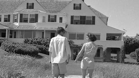 16 photos of the Kennedy family at their Hyannis Port compound through the years
