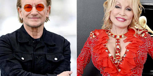 Bono says Dolly Parton got off bed rest to record her final song with U2
