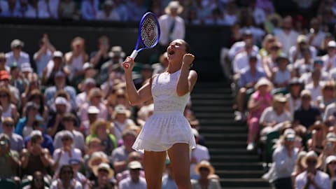 Marta Kostyuk beats Jasmine Paolini to set up Wimbledon semifinal against Linda Noskova