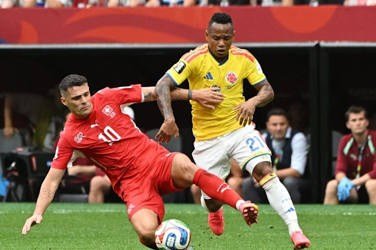 Switzerland edge Colombia on PKs to make first World Cup QF since '54