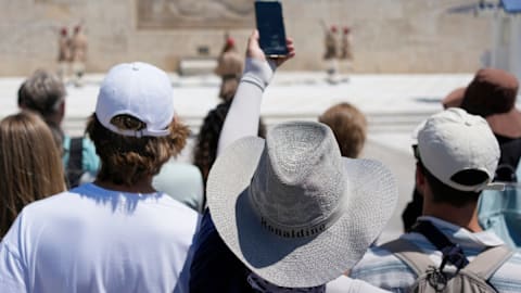 Athens has a new must-have souvenir as the city gets busier and hotter