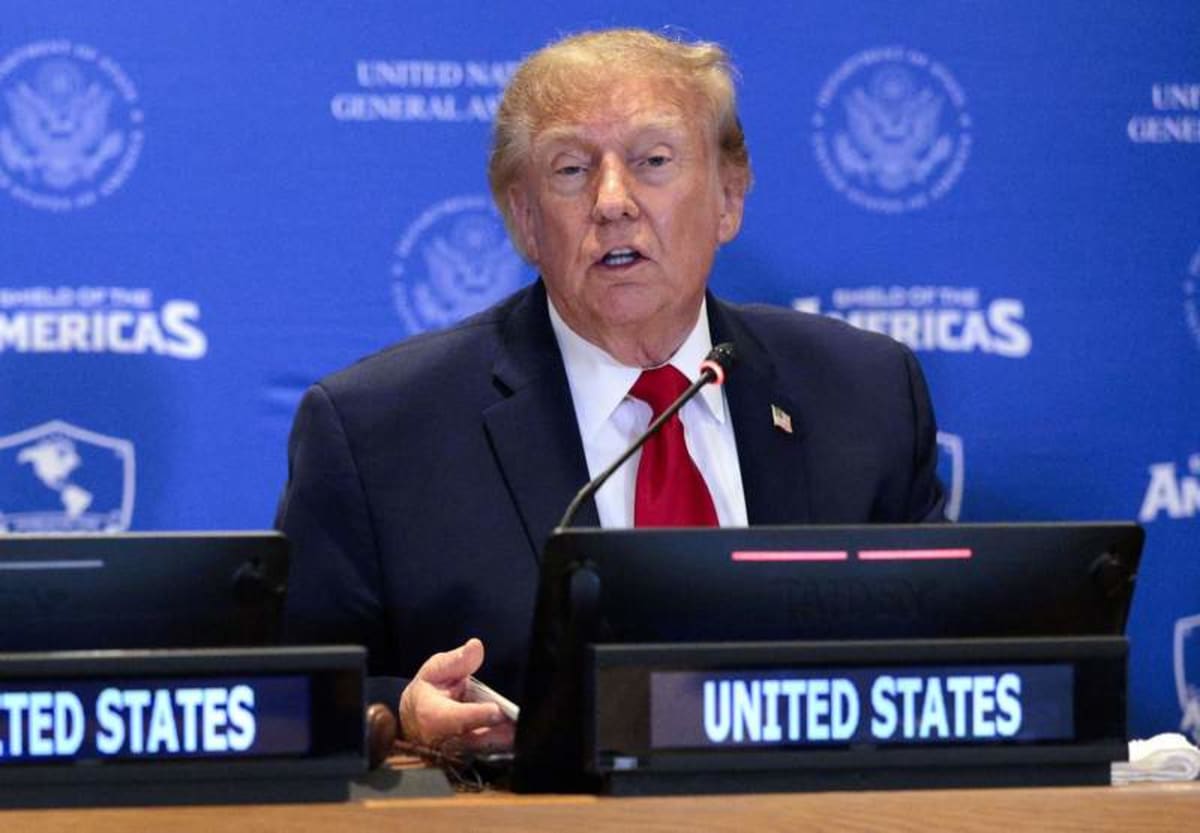 President Donald Trump Attends United Nations General Assembly In New York ©Getty
