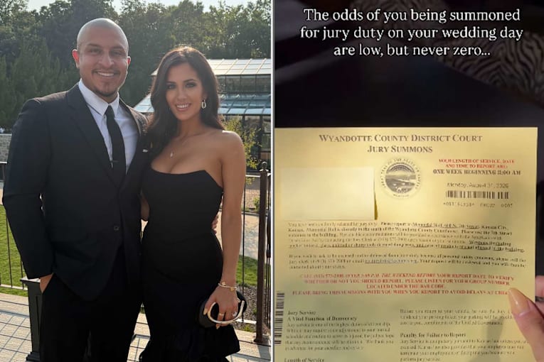 Bride was preparing for destination wedding in Italy when she received a surprising court summons