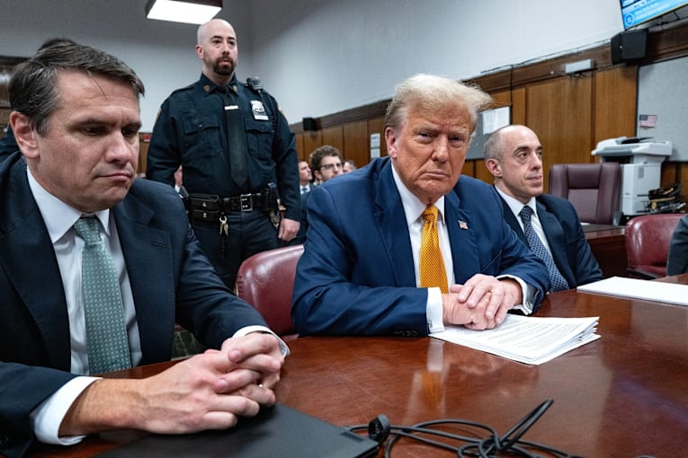 Judge rejects Trump's attempt to move his criminal hush money case to federal court