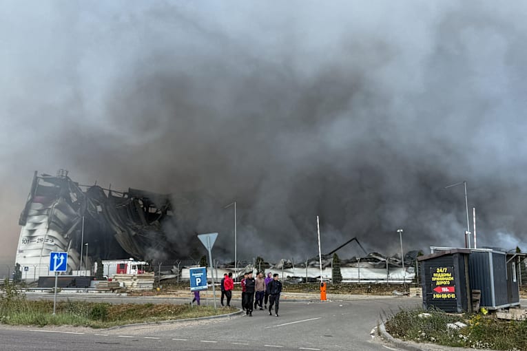 Ukraine targets Moscow with drones as Russia threatens UK over support
