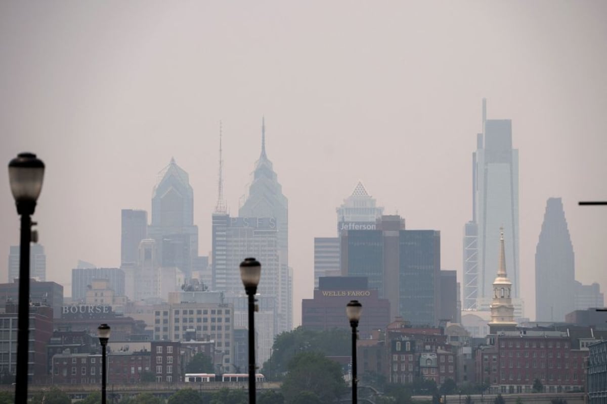 Code Red Air Quality alert issued in Pennsylvania amid wildfire smoke - AOL