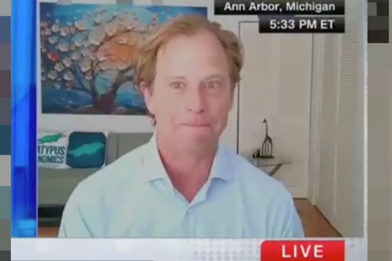 ‘I just swallowed a fly’: CNN guest suffers on-air disaster but chokes his way through interview