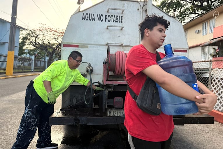 Millions of gallons vanish as Puerto Rico braces for water crisis