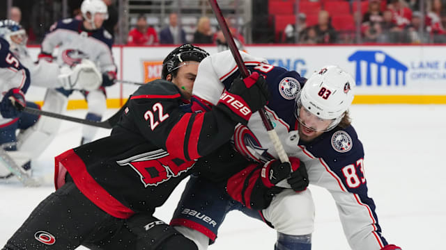 Columbus Blue Jackets come up short against Carolina Hurricanes