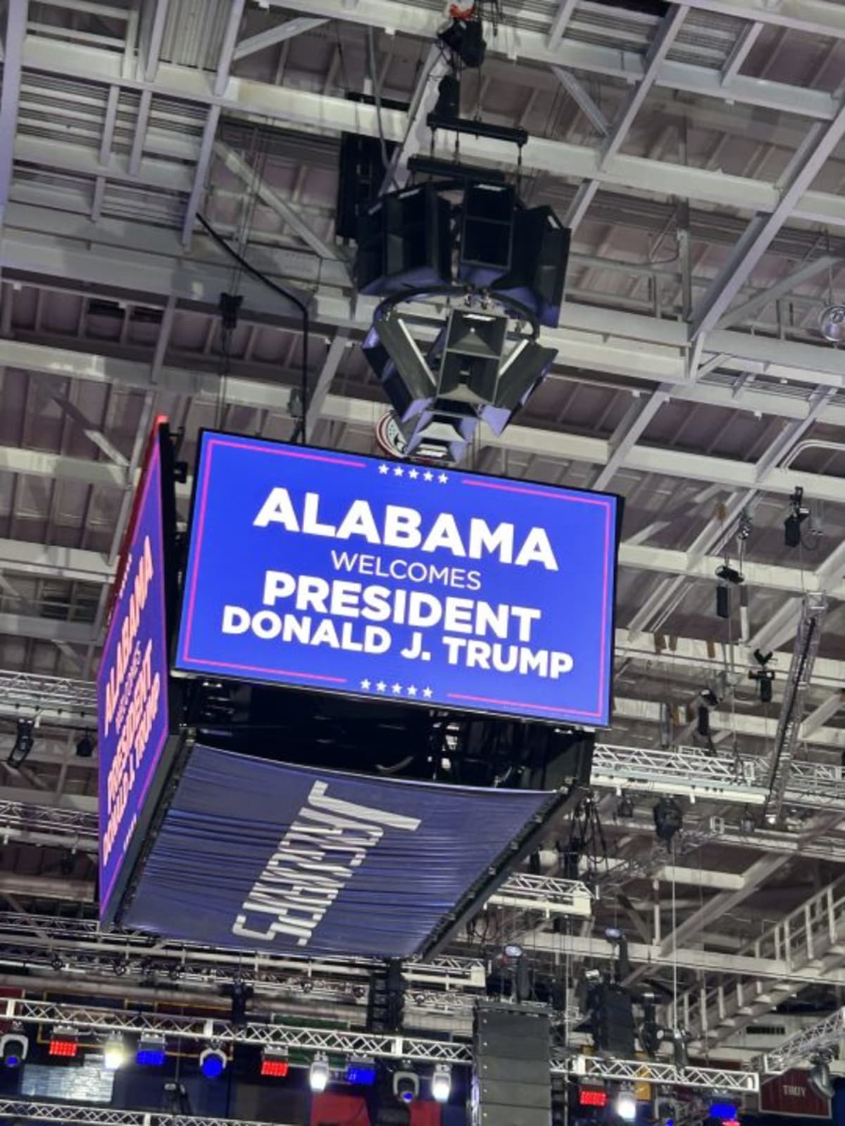 President Donald Trump headlines rally at University of South Alabama (LIVE Coverage)