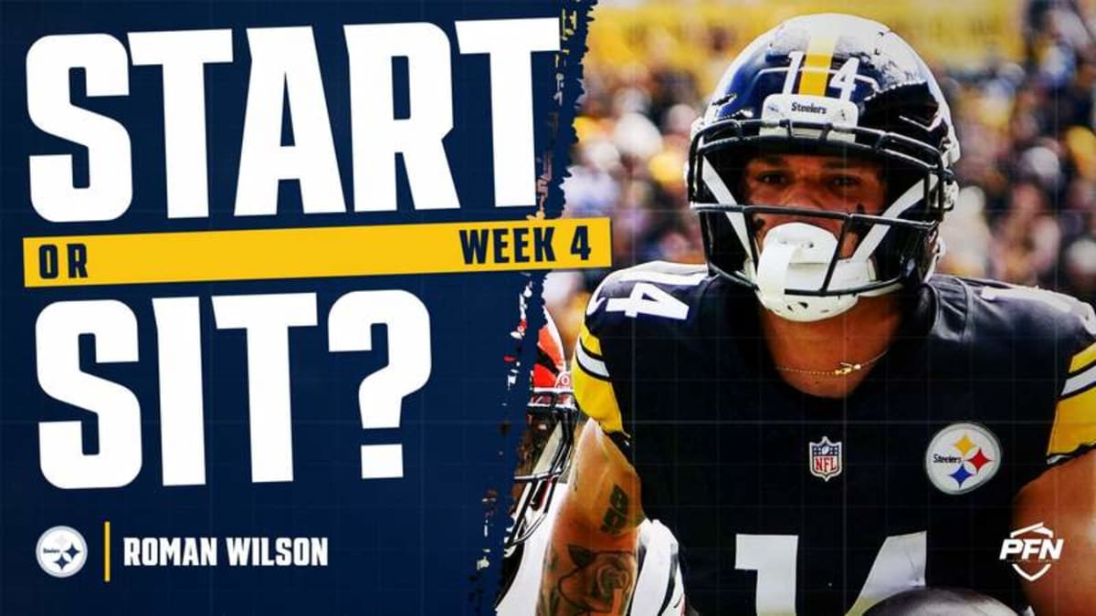 New Photo - Roman Wilson Fantasy Week 4 Start or Sit: One Long Score Is Not a Signal