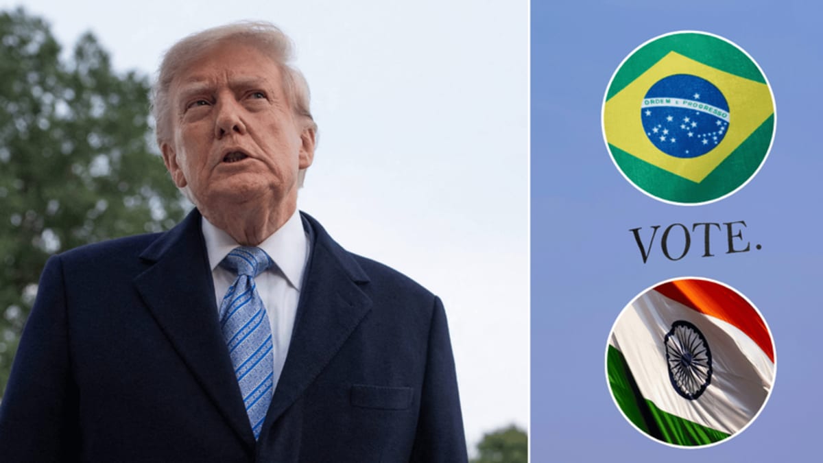 Donald Trump Mixes Up India and Brazil in Social Media Blunder as He ...