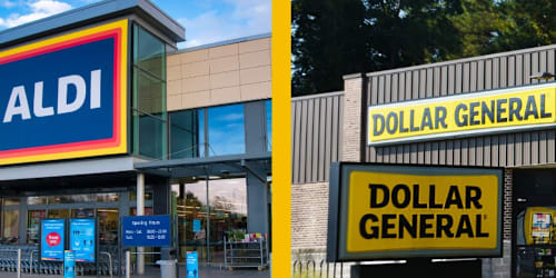 I brought the same grocery list to Aldi and Dollar General to see which was cheaper