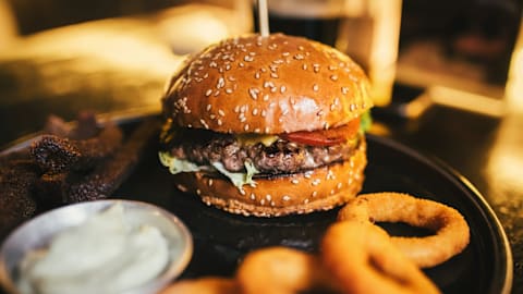 This mayo mixture gives a tangier bite to almost any burger