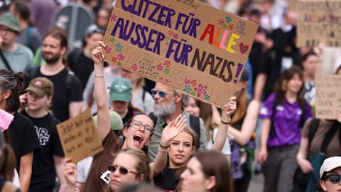 Thousands protest in Germany as far-right AfD sets sights on power