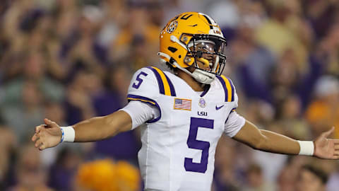 LSU hilariously used its season countdown to poke fun at Jayden Daniels