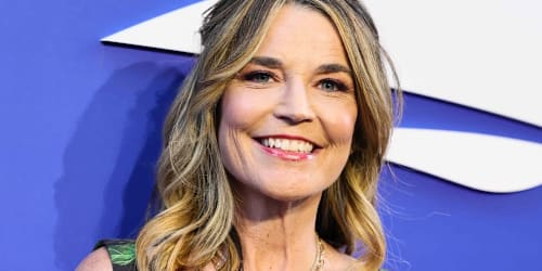 Savannah Guthrie steps out in floral dress for US Open event in New York City