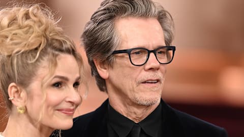 Kevin Bacon and Kyra Sedgwick's tattooed son turns heads in new red carpet photos