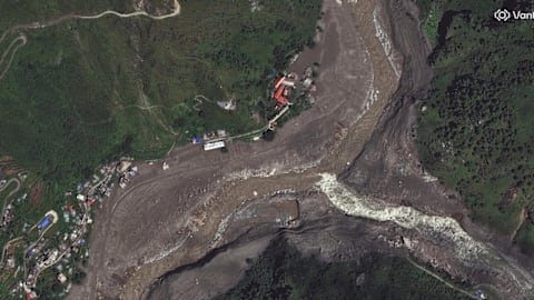 Before-and-after photos offer more clues into cause of Nepal floods