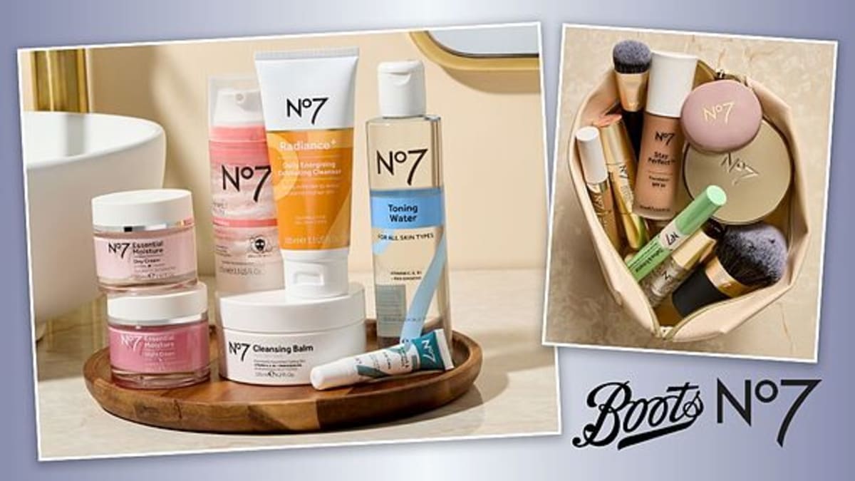 £10 off when you spend £20 on No7 products at Boots - AOL