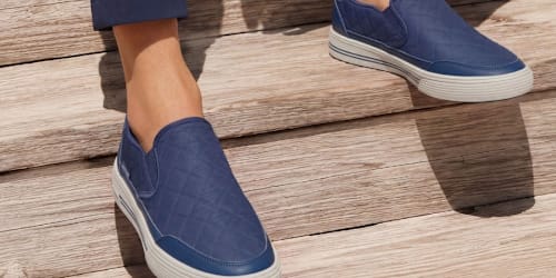 Skechers' popular slip-on sneakers are up to 40% off — no bending or tying required