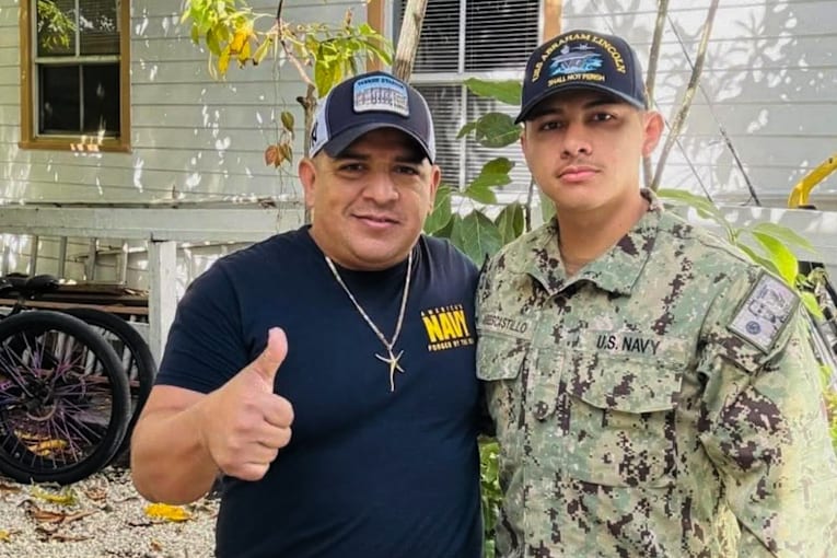 He was waiting for his son to return from the USS Lincoln. Then Border Patrol arrested him