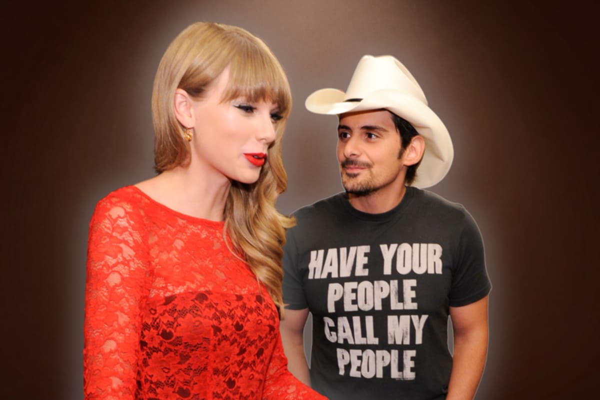 Brad Paisley’s Tour Prank on Taylor Swift Had Her Considering a Pretty Wild Solution