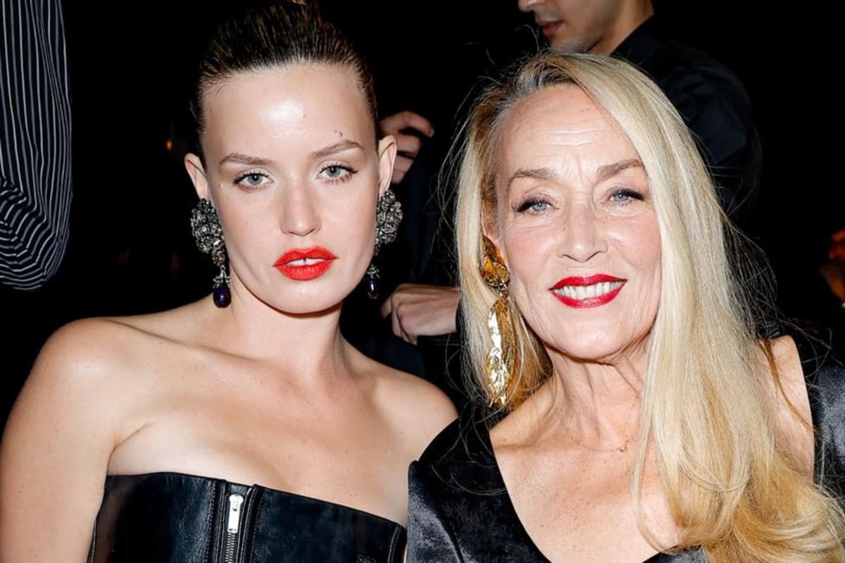 Celebrity Traitors star Jerry Hall, 70, looks incredible on rare outing with famous daughter - AOL