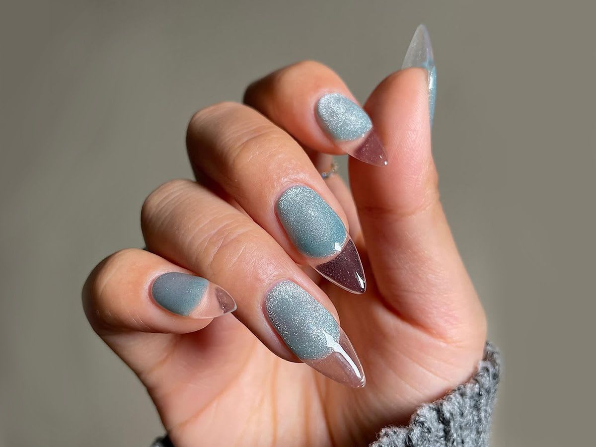 Nude EVER French NAIL エバーネイル　Glass