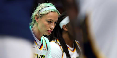 Sophie Cunningham reacts to Indiana Fever front office shakeup