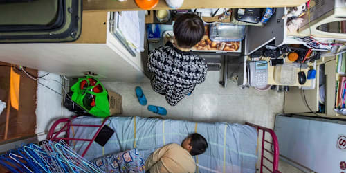 35 photos of tiny living spaces that highlight the global affordability crisis