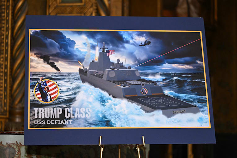 Trump's naming game expands to buildings, ships, money and more