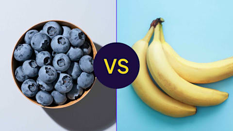 Blueberries vs. bananas: Which fruit best supports energy and blood sugar?
