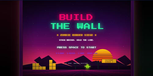 Tetris owner is not happy about ‘Build the Wall’ arcade game on new White House site