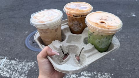 I tried every new drink on Starbucks' fall menu &mdash; here's what I'd order again
