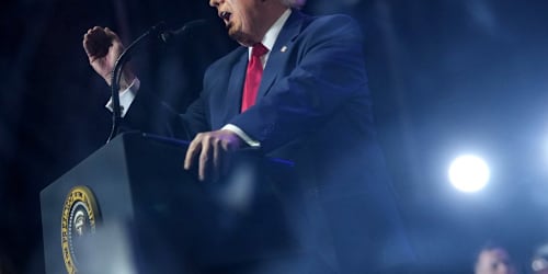 Trump boasts about crowd size and claims 45K people attended his State Fair speech — with no evidence