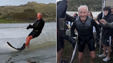 Great-grandpa, 95, becomes world&rsquo;s oldest waterskier after more than 7 decades: &lsquo;I just kept going&rsquo;