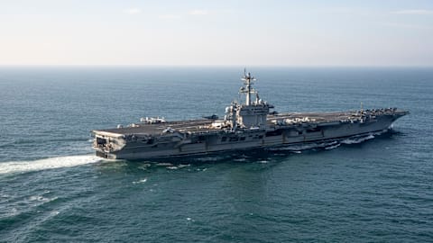 New aircraft carrier heads toward Mideast after reports of issues on long-deployed USS Lincoln