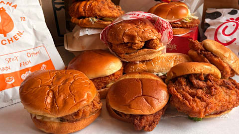 I tried 10 fast-food chicken sandwiches — this one was easily the best