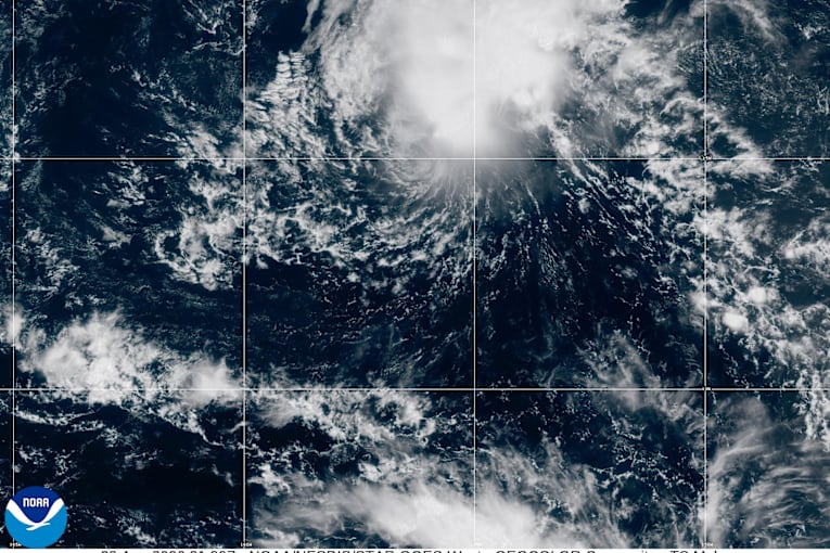Tropical Storm Moke set to dump more heavy rain on hurricane-stricken Hawaii