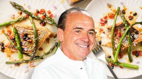 Chef Jean-Georges' seared wild sea bass is easy to master and sure to impress
