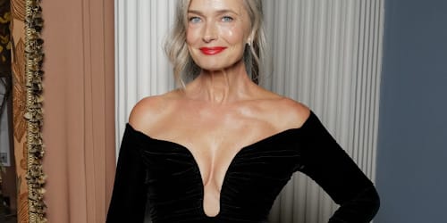 Paulina Porizkova, 61, announces marriage in Instagram video, clad in tiny red bikini