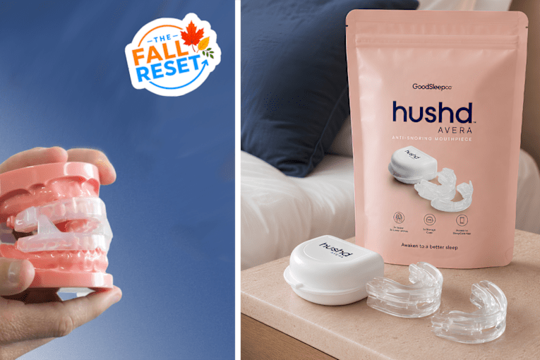 Can't sleep? This anti-snoring mouthpiece takes 2 minutes to mold