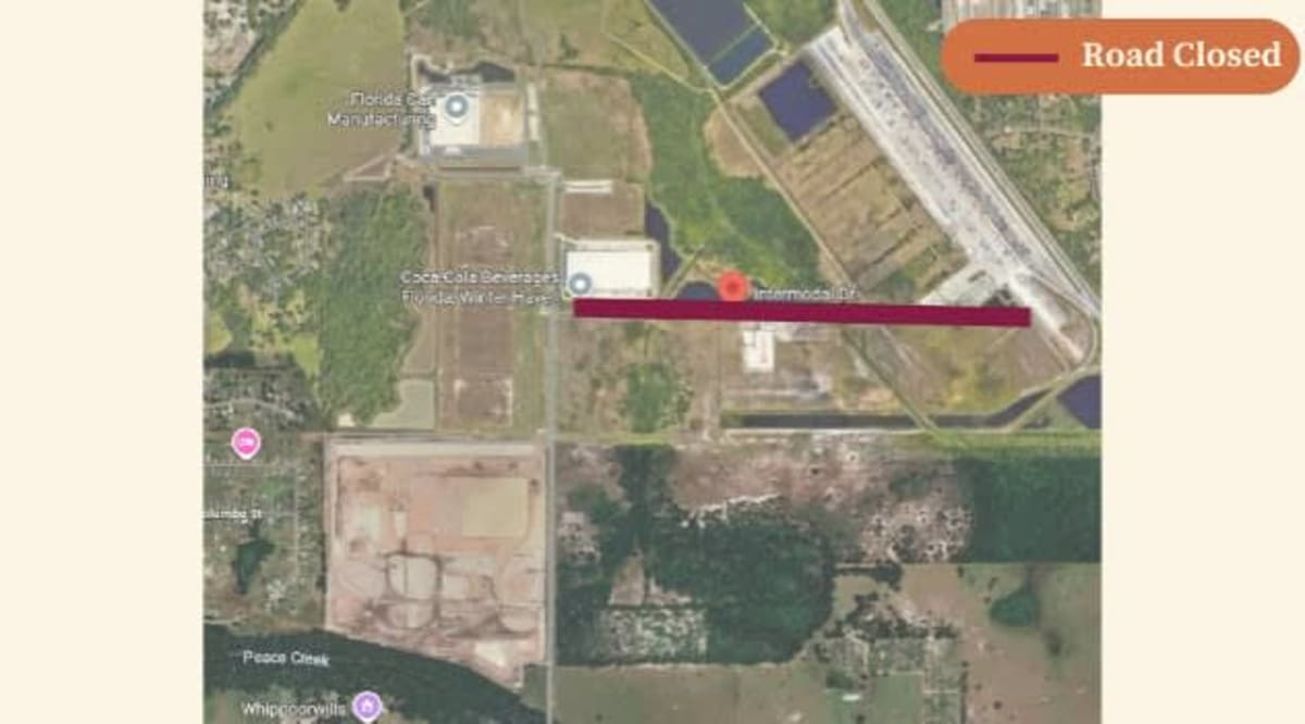 Winter Haven Sinkhole Scare Alleviated: Tunnel Under Roadway Closes ...