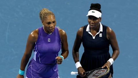 Serena and Venus Williams defeated in thriller on return to doubles action