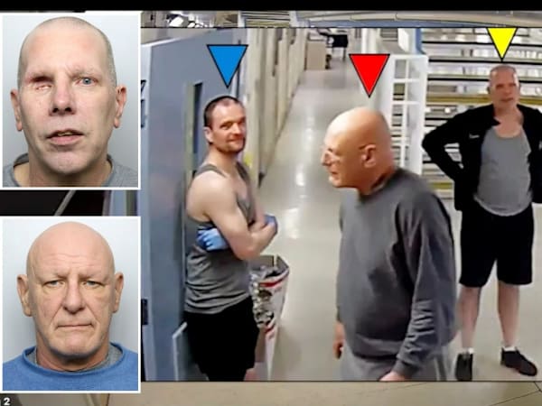 3 inmates sentenced to life behind bars for murdering child killer