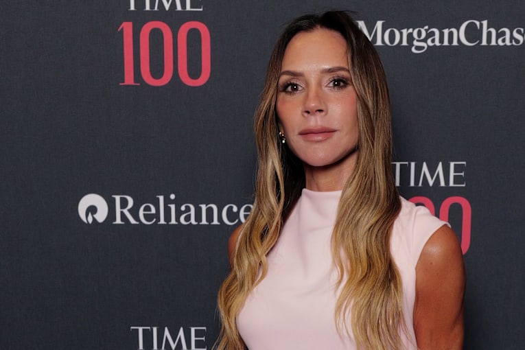 Victoria Beckham's waist-length blond ponytail is giving full Rapunzel in husband's sweet video